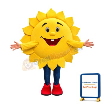 Sunflower Mascot Costume