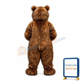 Brown Bear Mascot Costume