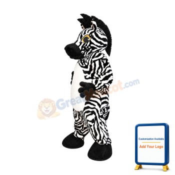 Zebra Mascot Costume