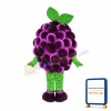 Grape Mascot Costume
