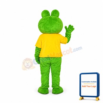 New Cartoon Frog Mascot Costume