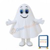 White Ghost Mascot Costume