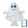 White Ghost Mascot Costume