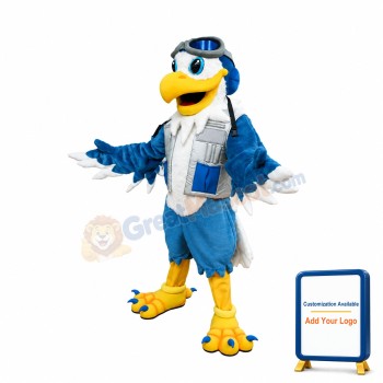 Pilot Eagle Mascot Costume