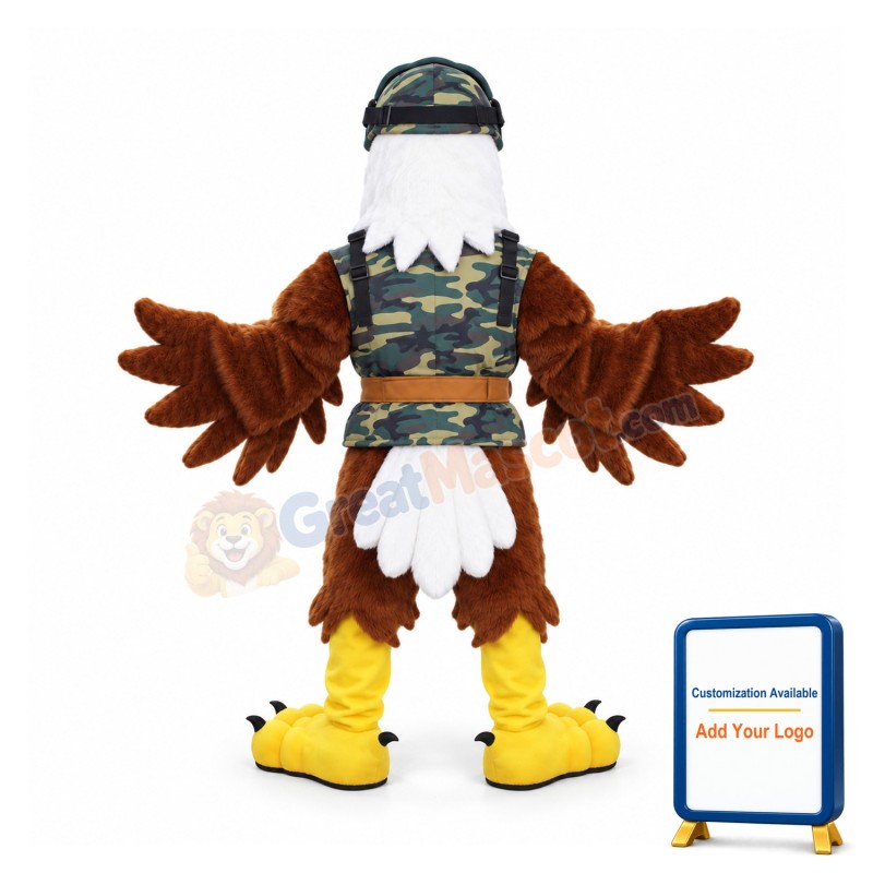 Army Eagle Mascot Costume