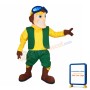 Aviator Mascot Costume
