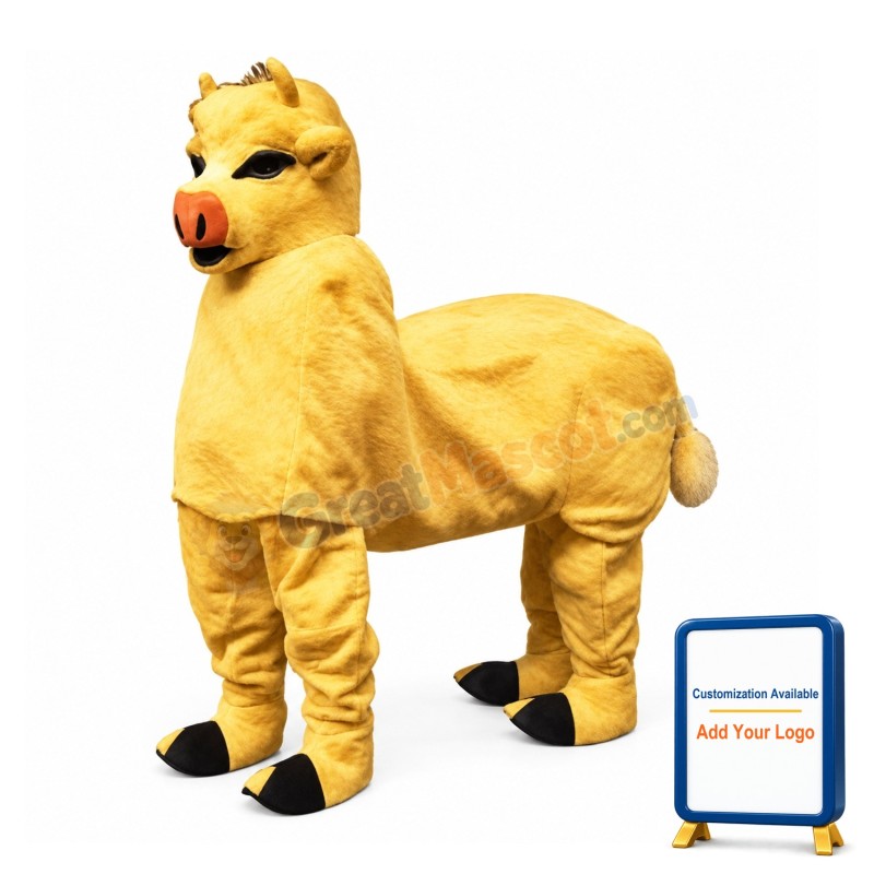 2 Person Cow Mascot Costume