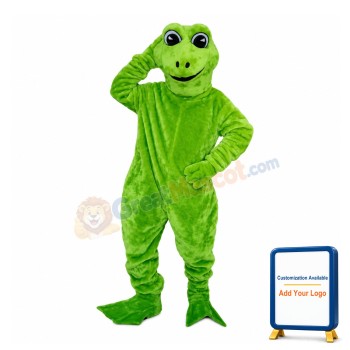 Friendly Lightweight Frog Mascot Costume