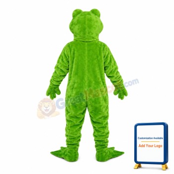 Friendly Lightweight Frog Mascot Costume
