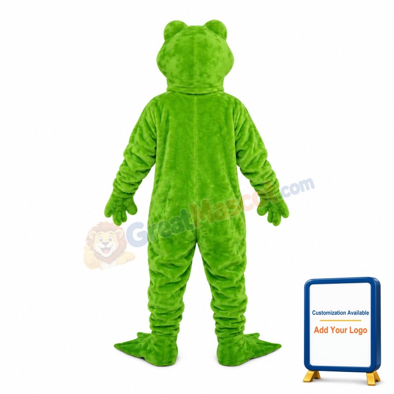 Friendly Lightweight Frog Mascot Costume