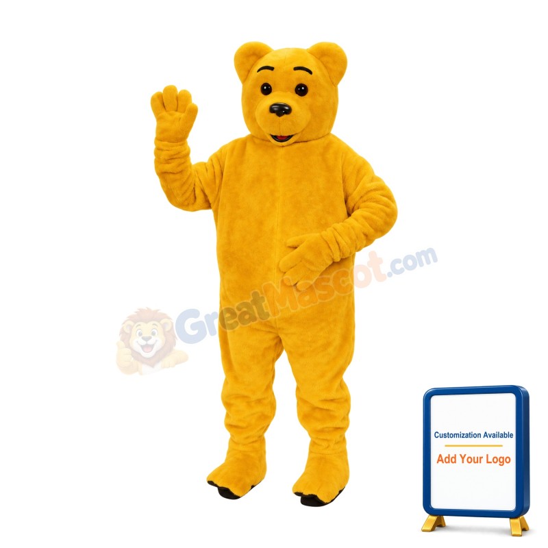 Golden Bear Mascot Costume