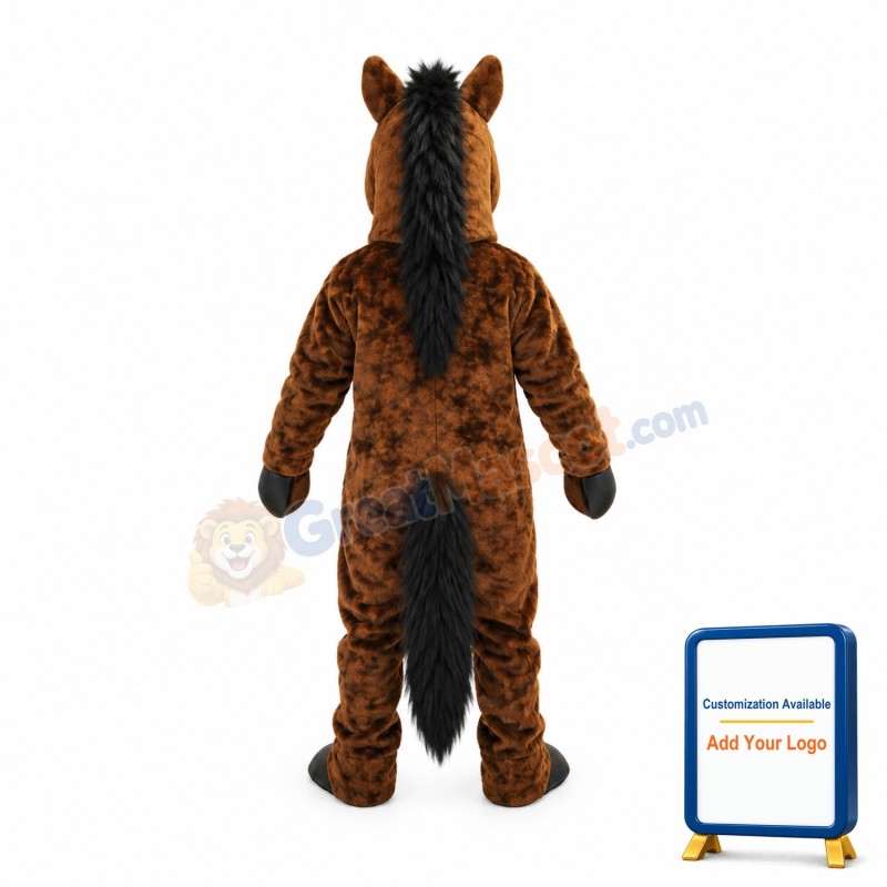 Mustang Mascot Costume