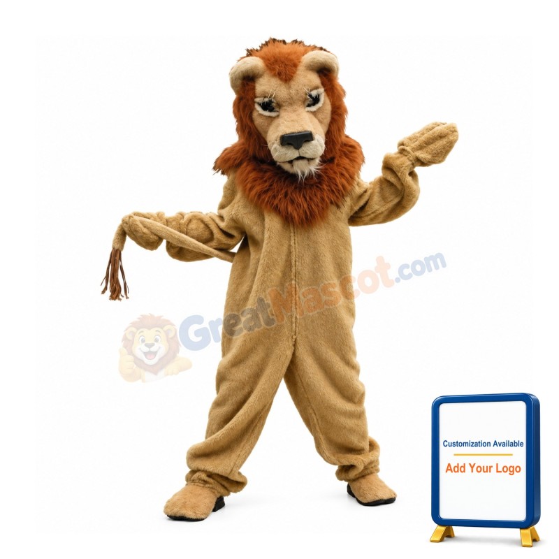 Glorious Lion Mascot Costume