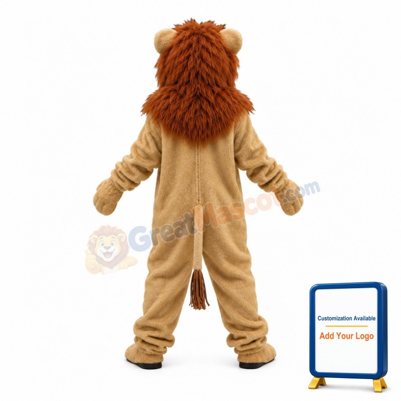 Glorious Lion Mascot Costume