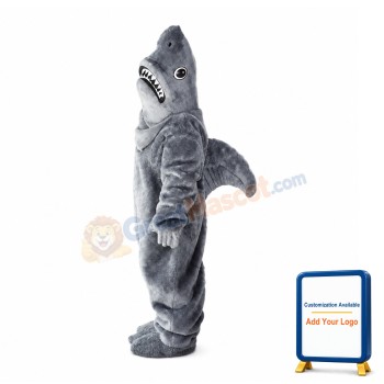 Fierce Ocean Shark Mascot Costume