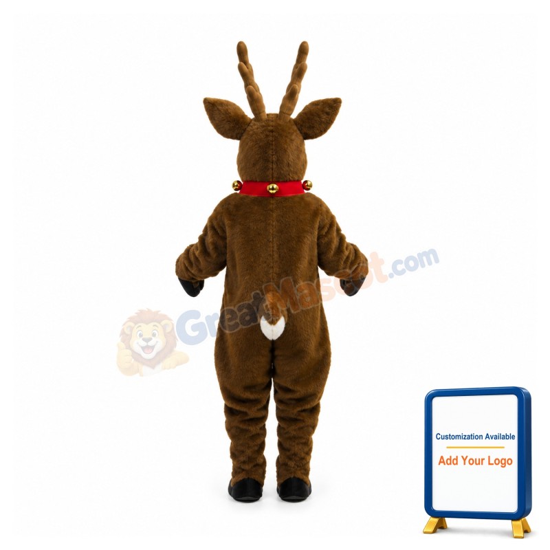 Deluxe Rudolph Reindeer Mascot Costume