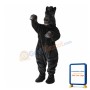 Power Black Horse Mascot Costume