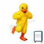 Yellow Lightweight Duck Mascot Costume