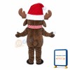 Christmas Moose Mascot Costume