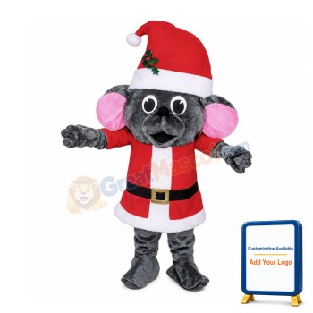 Christmas Mouse Mascot Costume
