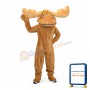 Friendly Moose Mascot Costume
