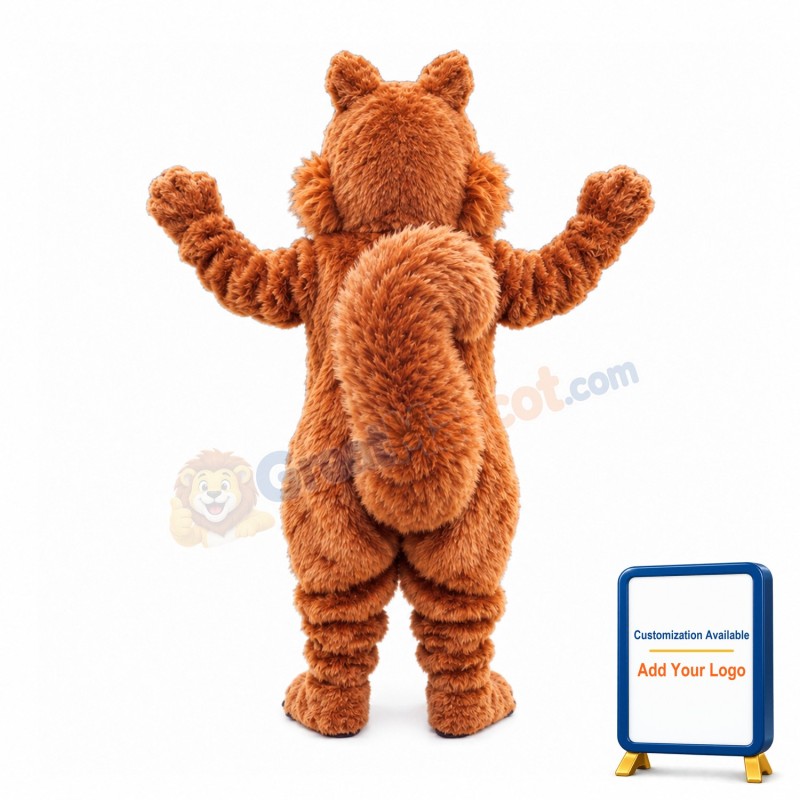 Squirrel Mascot Costume