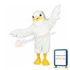 White Stork Mascot Costume