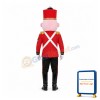 Toy Soldier Mascot Costume