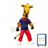 Sport Giraffe Mascot Costume