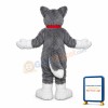 Grey Lightweight Husky Dog Mascot Costume
