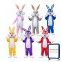Funny Easter Rabbit Bunny Mascot Costume
