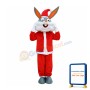 Christmas Rabbit Bunny Mascot Costume