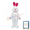 Easter White Bunny Rabbit Mascot Costume
