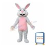 Easter White Rabbit Bunny Mascot Costume