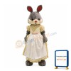 Lady Rabbit Mascot Costume