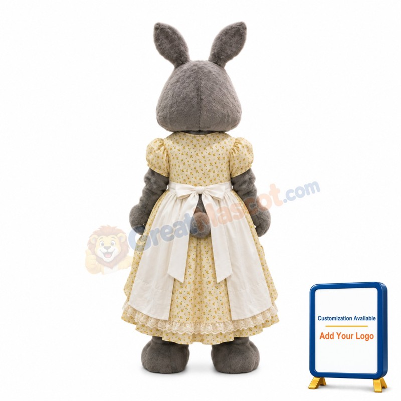 Lady Rabbit Mascot Costume