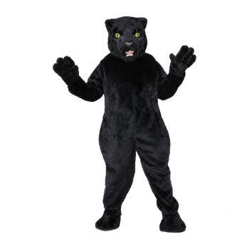 Fierce Lightweight Black Panther Mascot Costume