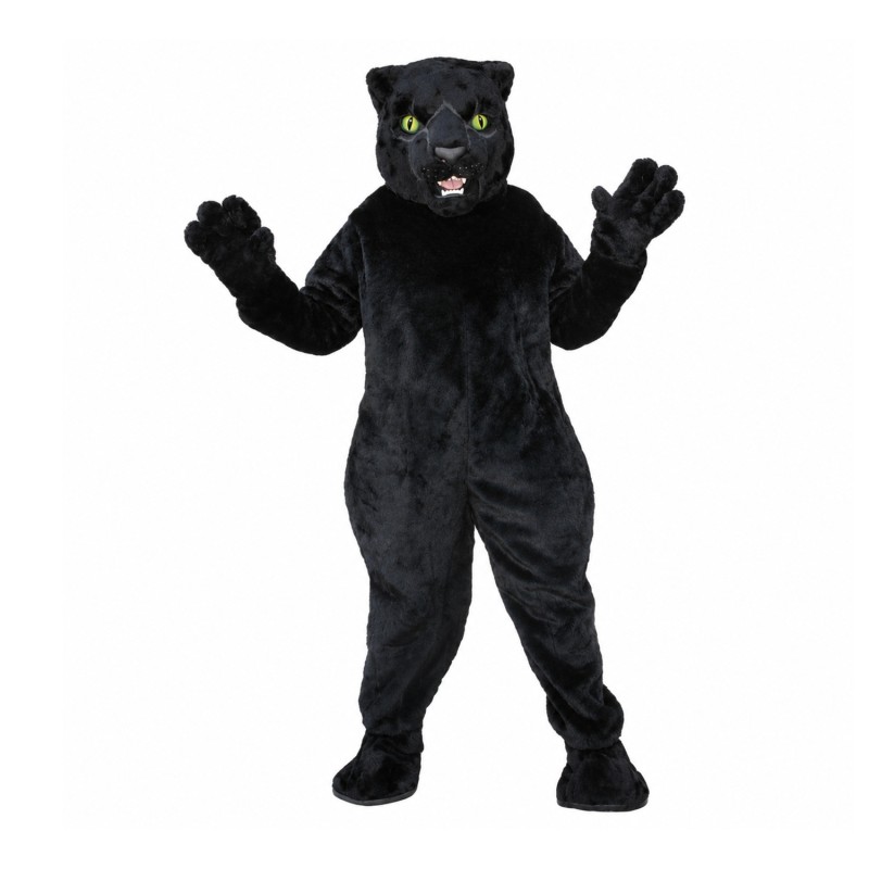 Fierce Lightweight Black Panther Mascot Costume