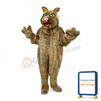 Jaguar Leopard Mascot Costume