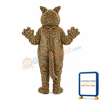 Jaguar Leopard Mascot Costume