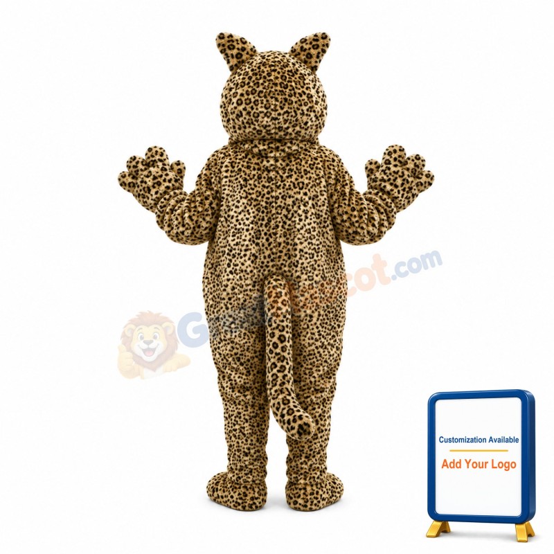Jaguar Leopard Mascot Costume