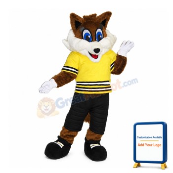 Sport Fox Mascot Costume