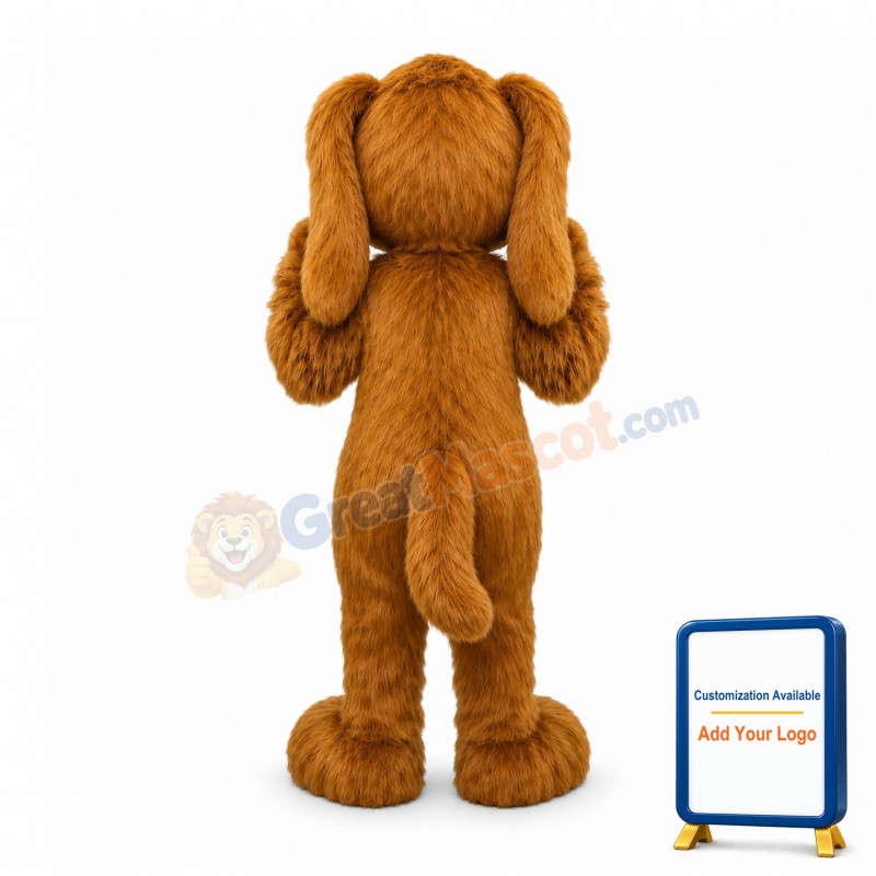 Furry Dog Mascot Costume