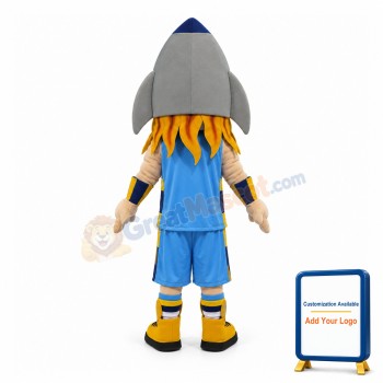 College Rocket Mascot Costume