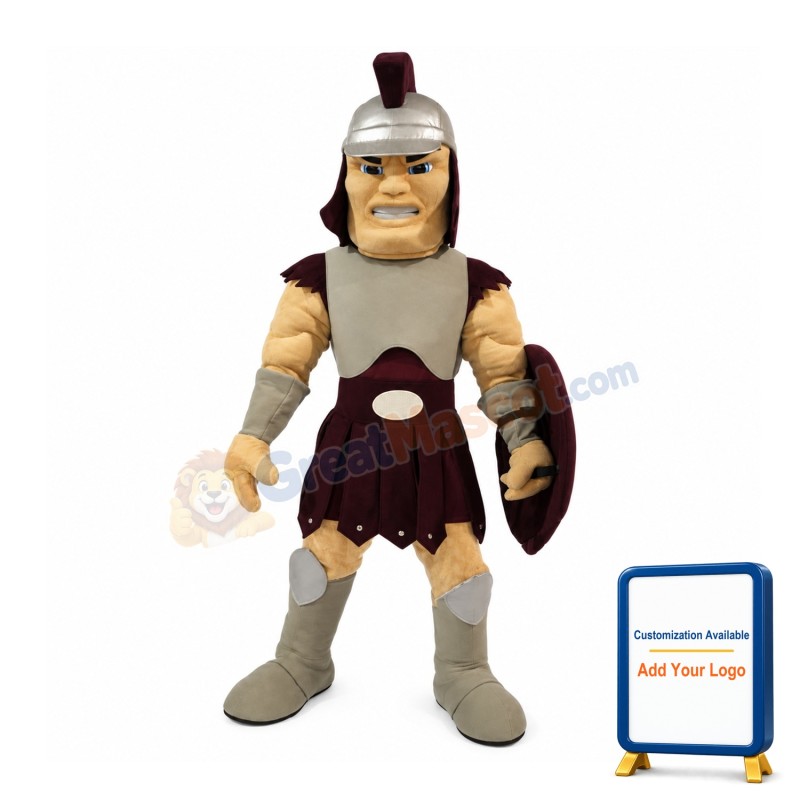 Resolute Spartan Mascot Costume