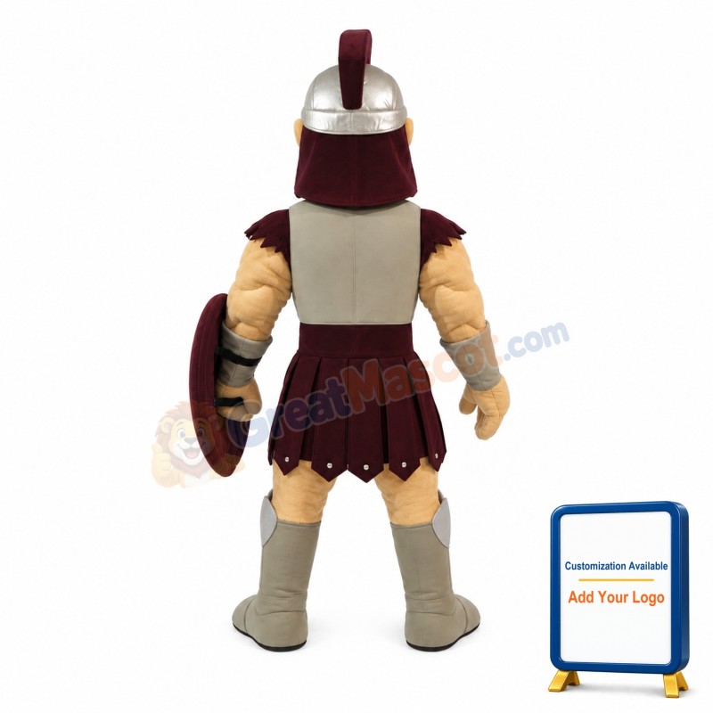 Resolute Spartan Mascot Costume