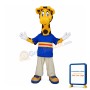 College Giraffe Mascot Costume