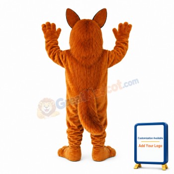 German Shepard Dog Mascot Costume