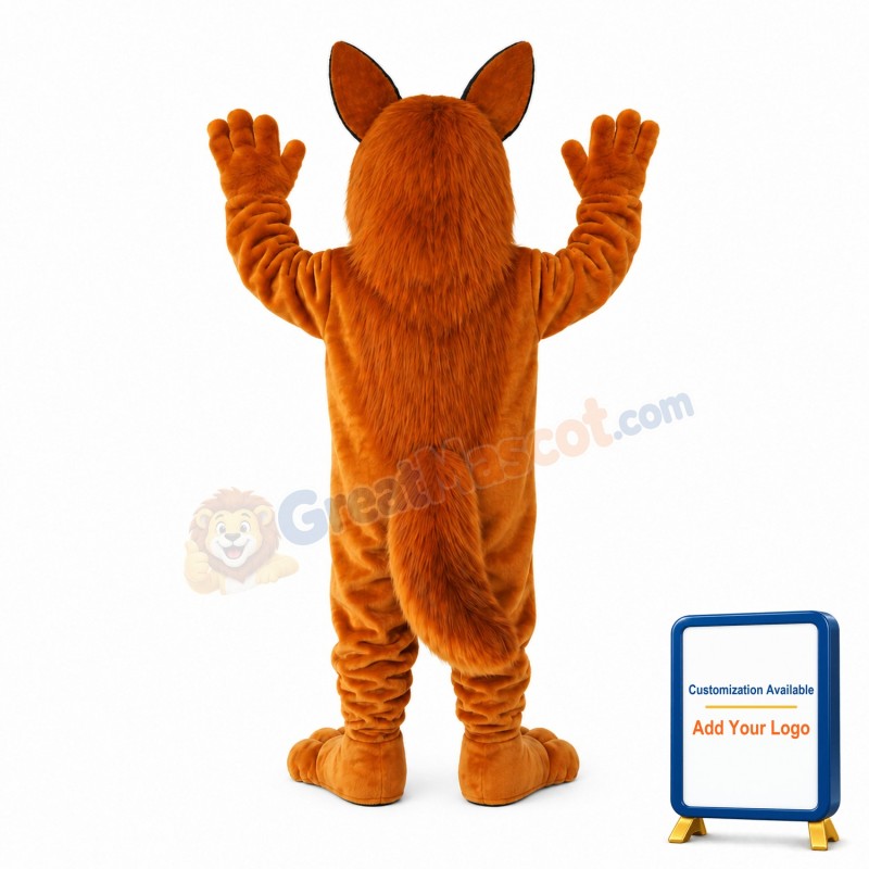 German Shepard Dog Mascot Costume