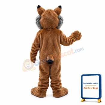 Friendly Lightweight Bobcat Mascot Costume